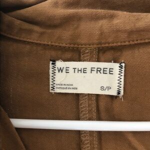 We The Free Brown Jumpsuit